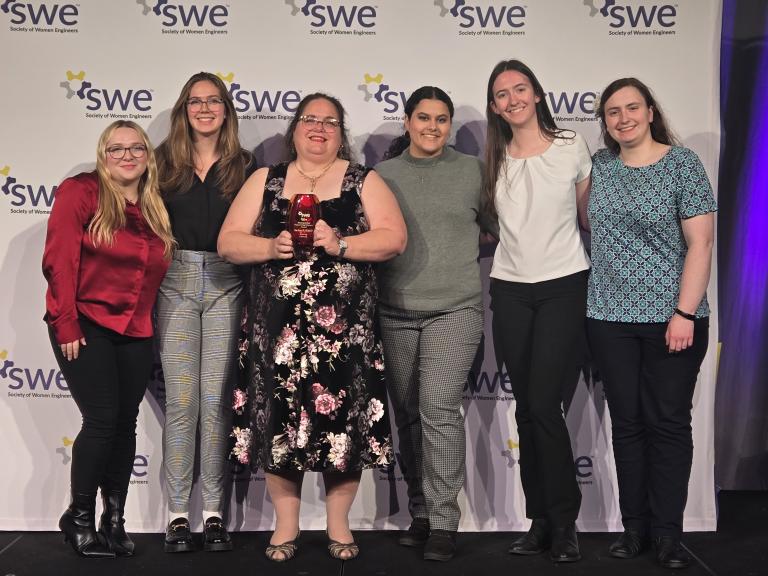 Diane Peters SWE Award and student