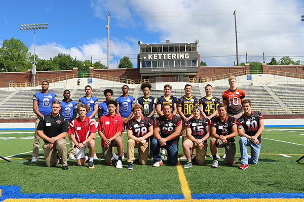 Vehicle City Gridiron Classic team member representatives