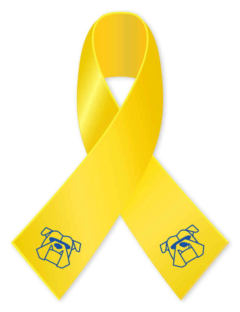 Yellow Veteran's ribbon