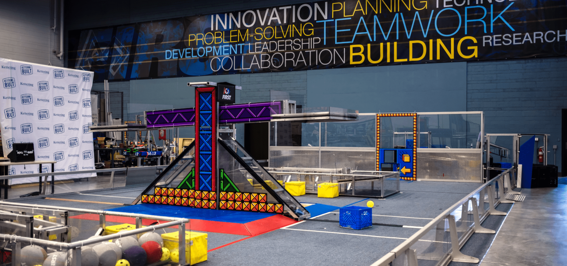The Kettering University FIRST Robotics Community Center is the first of its kind on any university campus in the country.