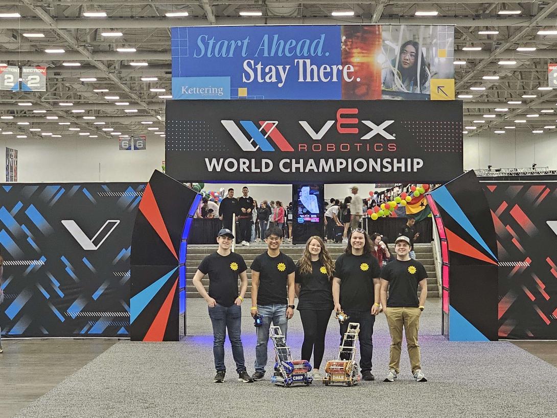 VEX U Team at world championships