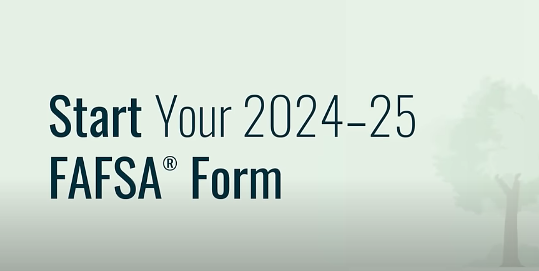 Start your FAFSA Form