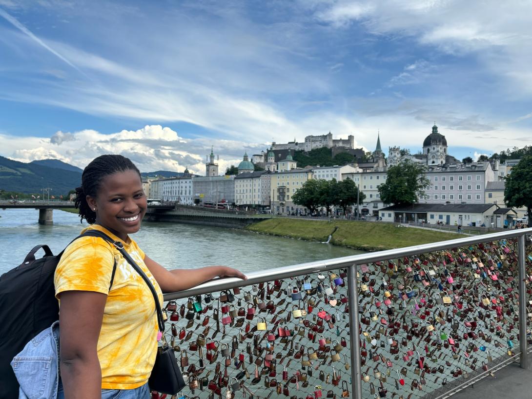 Kettering student studying abroad in Germany